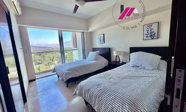 HERMOSO DEPARTAMENTO A PIE DE PLAYA EN RENTA PLAYA AZUL MANZANILLO