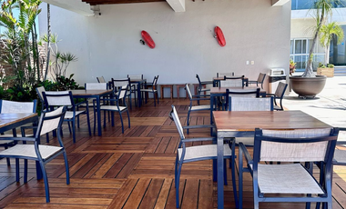 HERMOSO DEPARTAMENTO A PIE DE PLAYA EN RENTA PLAYA AZUL MANZANILLO