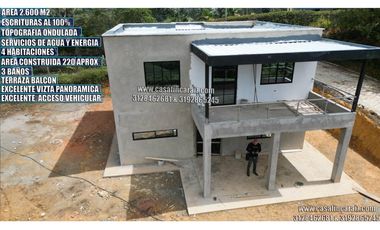 CABAÑA EN OBRA GRIS 3 MINUTOS DE AUTOPISTA MED-BOG-EN MARINILLA