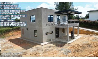 CABAÑA EN OBRA GRIS 3 MINUTOS DE AUTOPISTA MED-BOG-EN MARINILLA