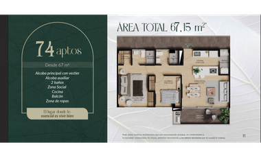 Marazu Apartamento en Rionegro- Cesión de Derechos