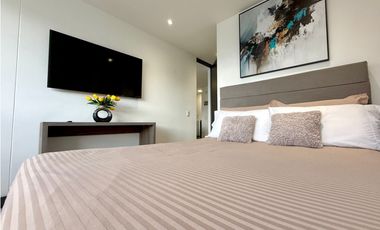 Apartaestudio en ciudad del río para la renta amoblada piso 27