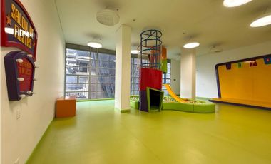 Apartaestudio en ciudad del río para la renta amoblada piso 27