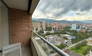 Apartaestudio en ciudad del río para la renta amoblada piso 27