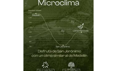 Parcelación en San Jerónimo Antioquia 