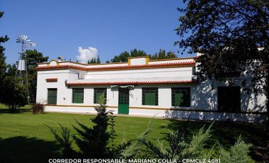 Venta de Finca Exclusiva en Ezeiza 5300m² | Casco 320m², Piscina, Quincho, Tenis