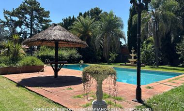 Venta de Finca Exclusiva en Ezeiza 5300m² | Casco 320m², Piscina, Quincho, Tenis