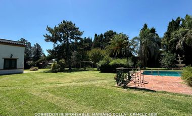 Venta de Finca Exclusiva en Ezeiza 5300m² | Casco 320m², Piscina, Quincho, Tenis