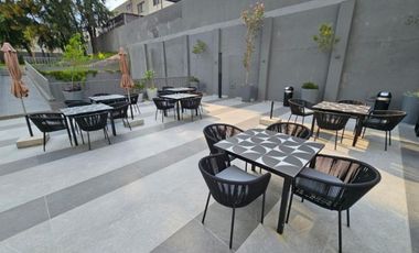 Departamento 65 m2 en Renta con terraza,Zona Puerta de Hierro, Zapopan, Jalisco