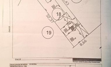 TERRENO EN VENTA SOBRE AV. LA PLATA - SANTOS LUGARES
