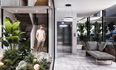 Departamento 2 ambientes con balcon al frente en Bernal centro