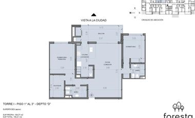 Alquiler Departamento  en VALLE ESCONDIDO