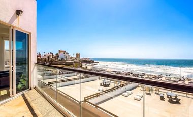 Casa en Renta frente al mar en el centro de Rosarito