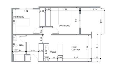 Venta Departamento 3 ambientes Escobar