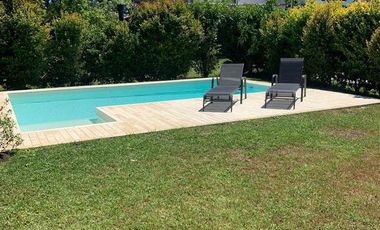 Alquiler Anual Casa 6 amb amoblada con Piscina barrio La Comarca Bancalari Tigre