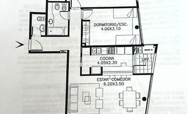 Departamento 3amb al rio en Nordelta - Marinas del Canal