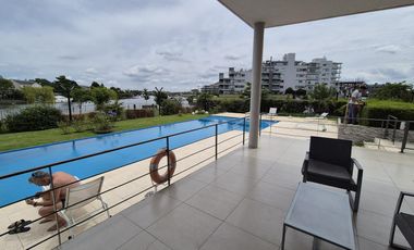 Departamento 3amb al rio en Nordelta - Marinas del Canal