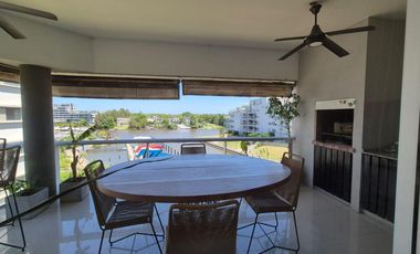 Departamento 3amb al rio en Nordelta - Marinas del Canal