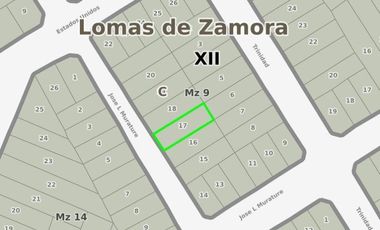 Terreno en venta - 300Mts2 - Lomas de Zamora