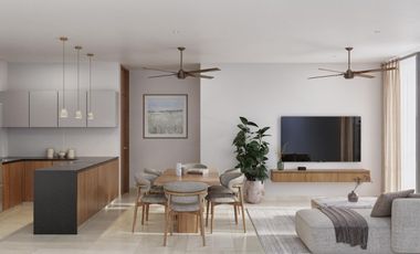 Departamento en  Venta norte de Mérida, Temozón