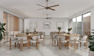 Departamento en  Venta norte de Mérida, Temozón