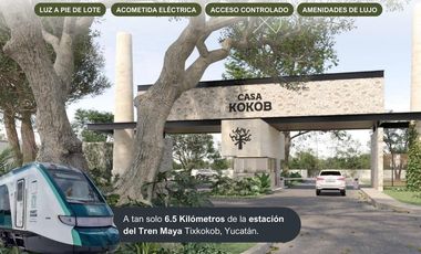 Terreno en  Venta urbanizado Tixkokob Yucatán