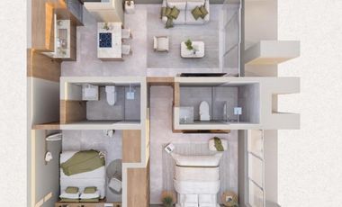 Venta Departamento en Fraccionamiento San Antonio Cucul