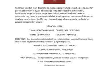 Venta de Terrenos en Mérida Yucatán, Celestún