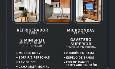 VENTA departamento de 2 recámaras, en Mérida Yucatán,  Temozón