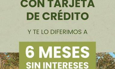 Venta lotes urbanizados Mérida Yucatán Sitpach