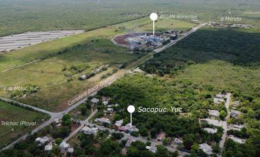 VentaTerreno Campestre, Sacapuc, Motul Yucatán