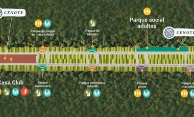 Terreno en Pueblo Complejo Turistico Nuevo Yucatán