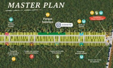 Terreno en Pueblo Complejo Turistico Nuevo Yucatán