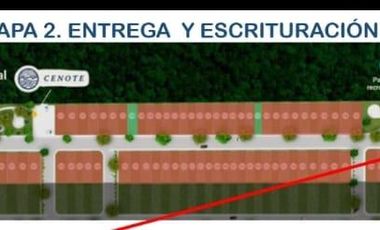 Terreno en Pueblo Complejo Turistico Nuevo Yucatán