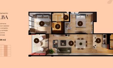 Venta departamento en la playa Yucatán