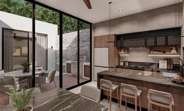 Villa en Tulum Country Club con Financiamiento – Alberca privada, campo de golf y seguridad 24/7