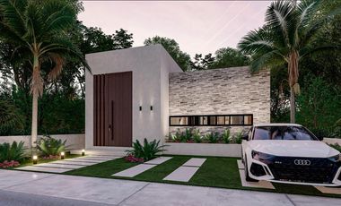 Villa en Tulum Country Club con Financiamiento – Alberca privada, campo de golf y seguridad 24/7