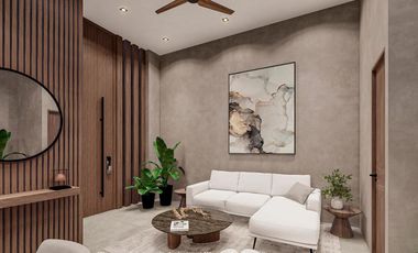 Villa en Tulum Country Club con Financiamiento – Alberca privada, campo de golf y seguridad 24/7