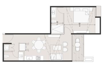 Venta Departamento frente playa Chicxulub