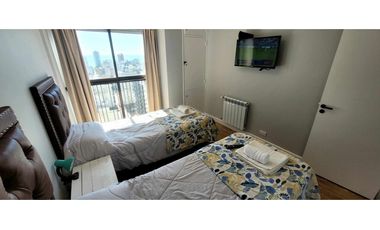 Alquiler temporario hermoso departo con vista al mar.