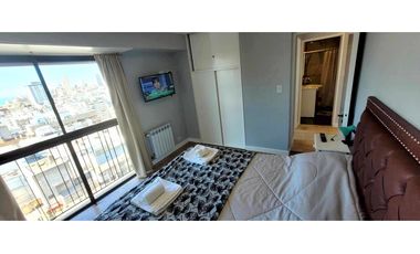 Alquiler temporario hermoso departo con vista al mar.