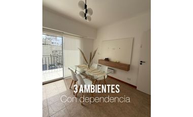 3 ambientes con dependencia