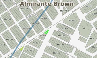 Terreno en venta - 267Mts2 - Almirante Brown