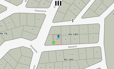 Terreno en venta - 602Mts2 - Sierra de Los Padres