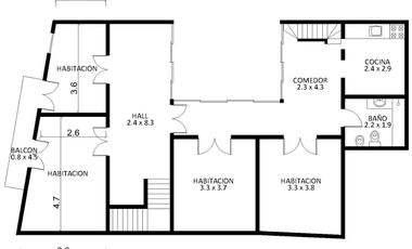 PH RECICLADO - 6 AMBIENTES - TERRAZA - PALERMO