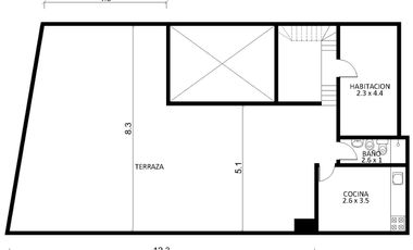 PH RECICLADO - 6 AMBIENTES - TERRAZA - PALERMO