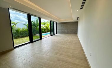 Casa moderna en renta con alberca y amenidades – Conkal, Mérida