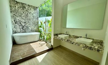 Casa moderna en renta con alberca y amenidades – Conkal, Mérida