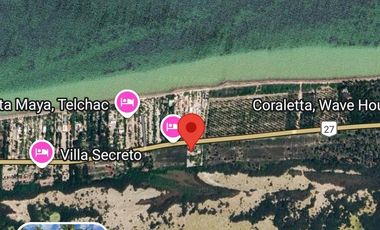 Casa en Telchac puerto con 2,844 mts2 de Terreno