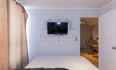 ARRIENDO DEPARTAMENTO AMOBLADO 1D 1B